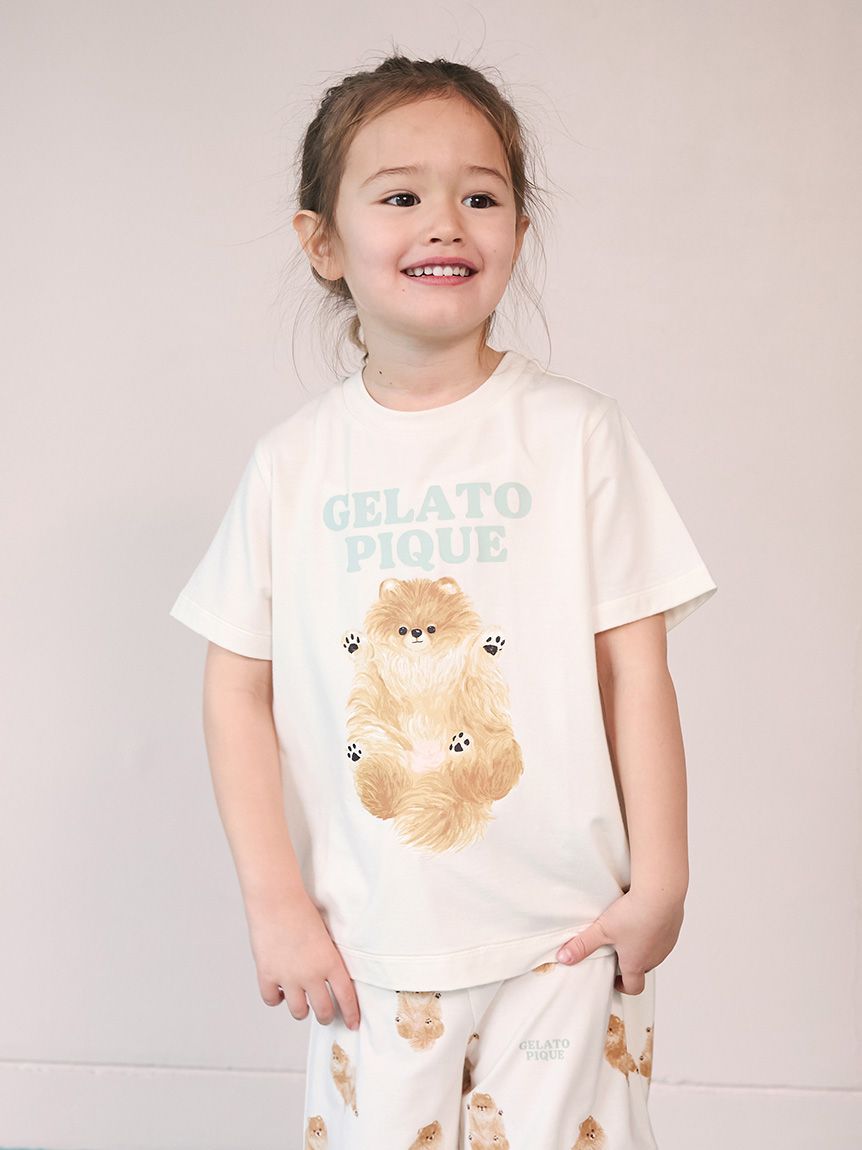 【KIDS】狗狗圖案T-Shirt PKCT261416