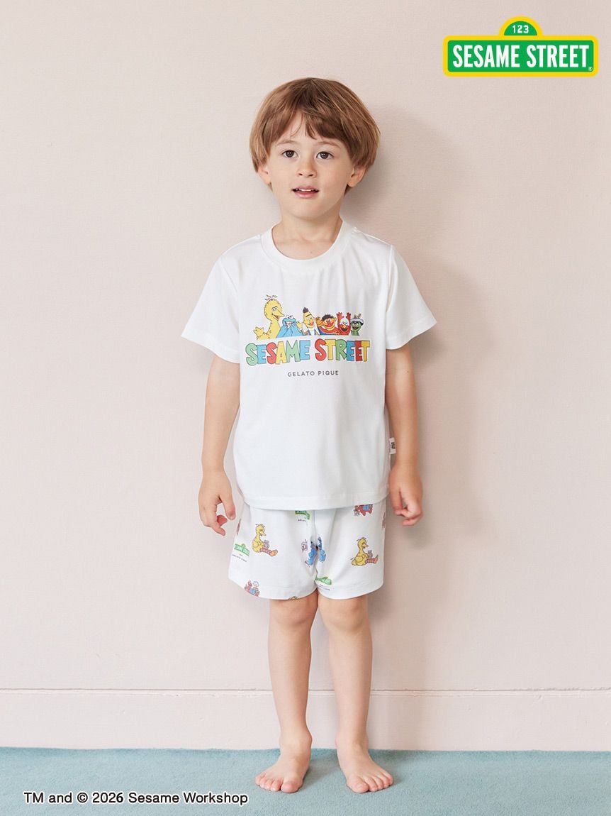 【SESAME STREET】【KIDS】單圖印花T-SHIRT PKCT261423