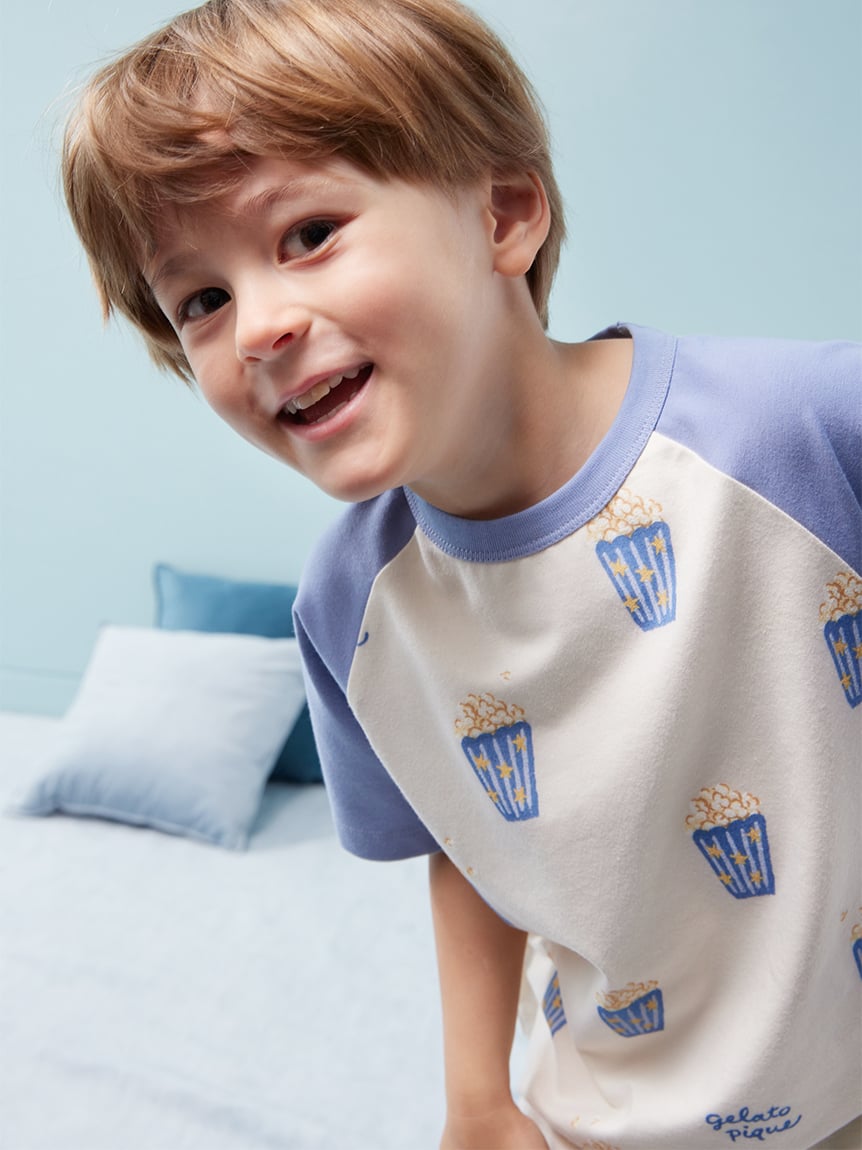 【KIDS】爆米花印花短袖T-Shirt PKCT261463