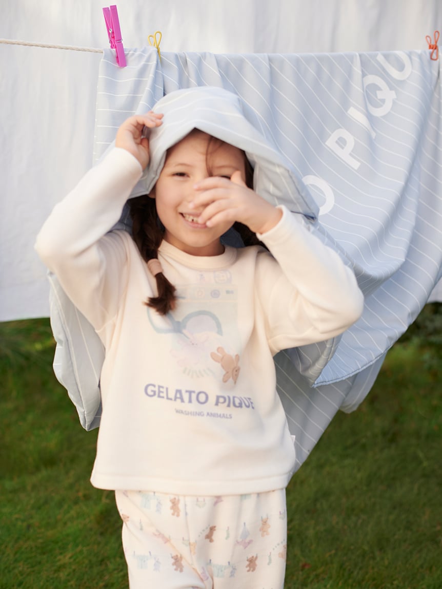 【KIDS】洗衣小動物長袖T-Shirt PKCT261480