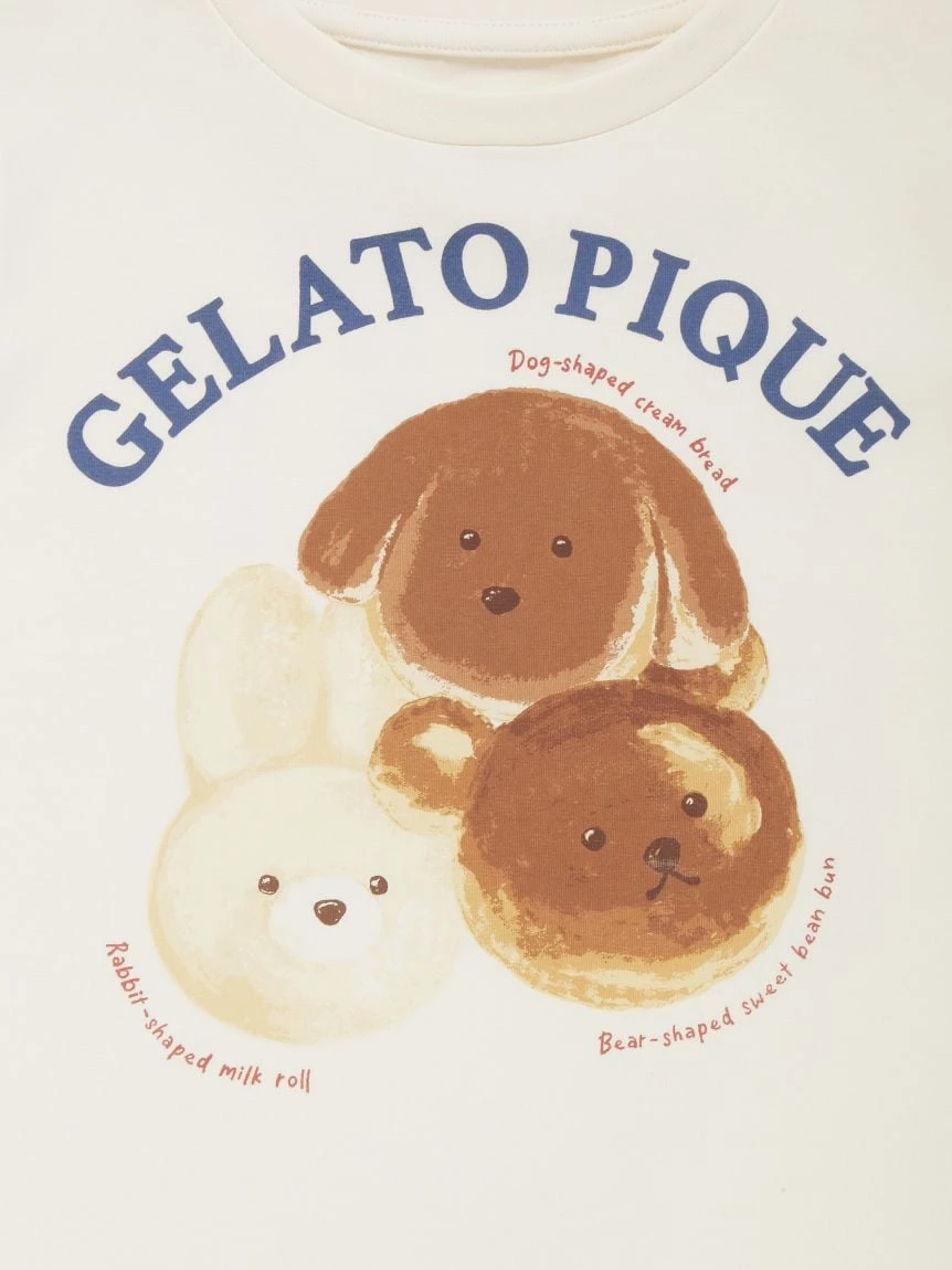 【KIDS】動物麵包圖案T-shirt PKCT264475