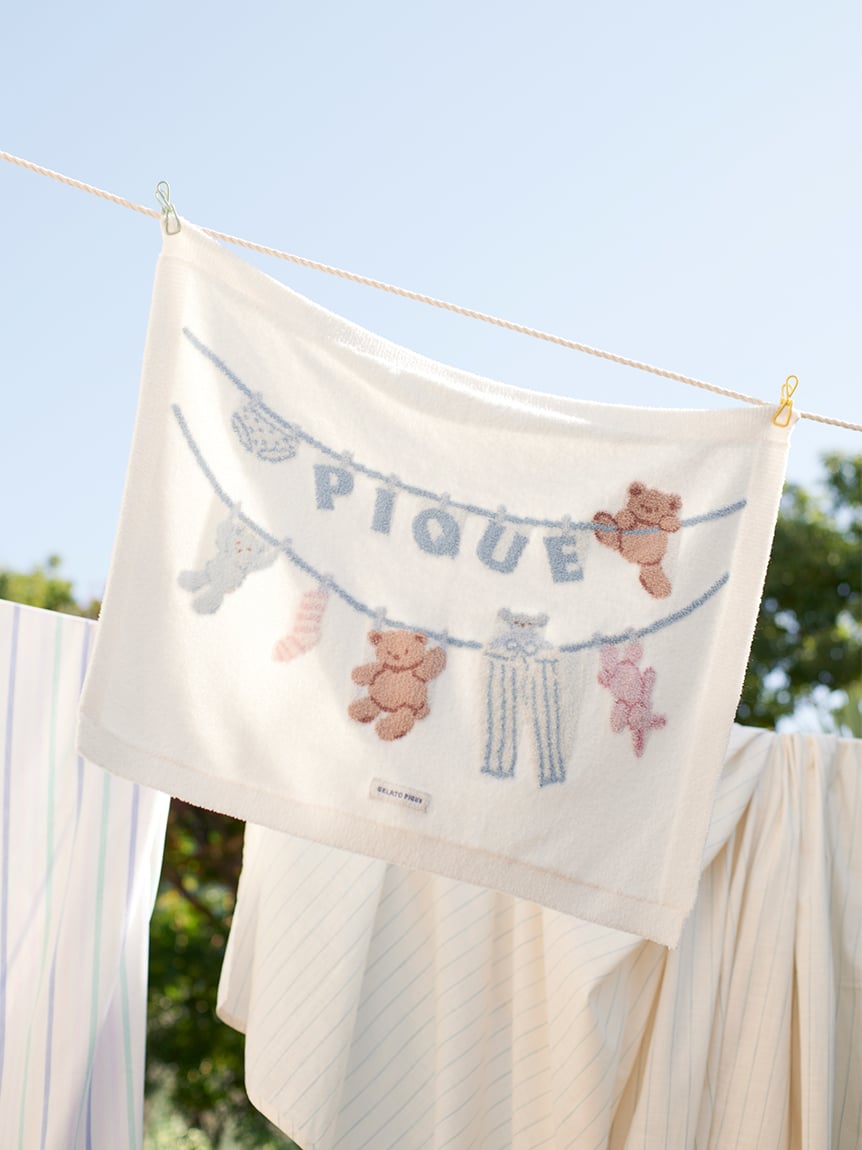 【KIDS】AIRY MOCO洗衣小動物提花毯 PKGG261694