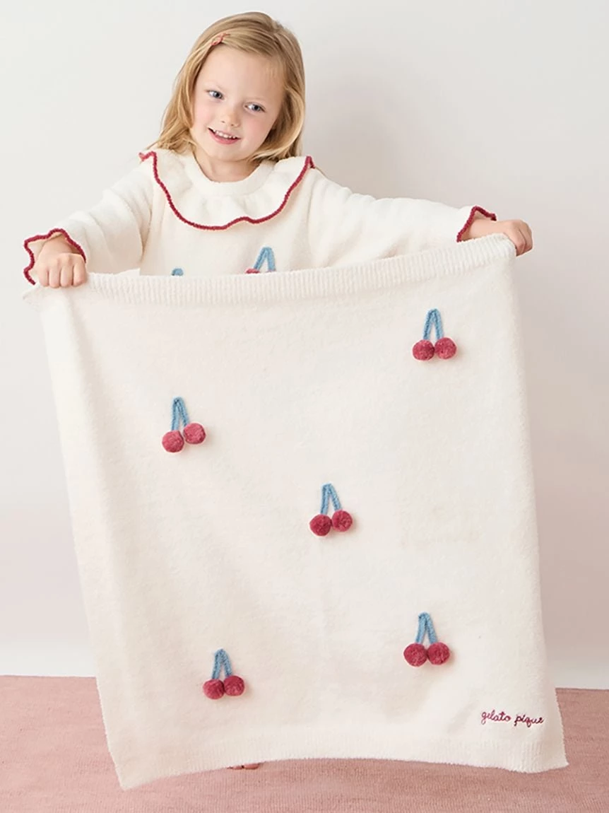 【KIDS】AIRY MOCO櫻桃毯子 PKGG264434