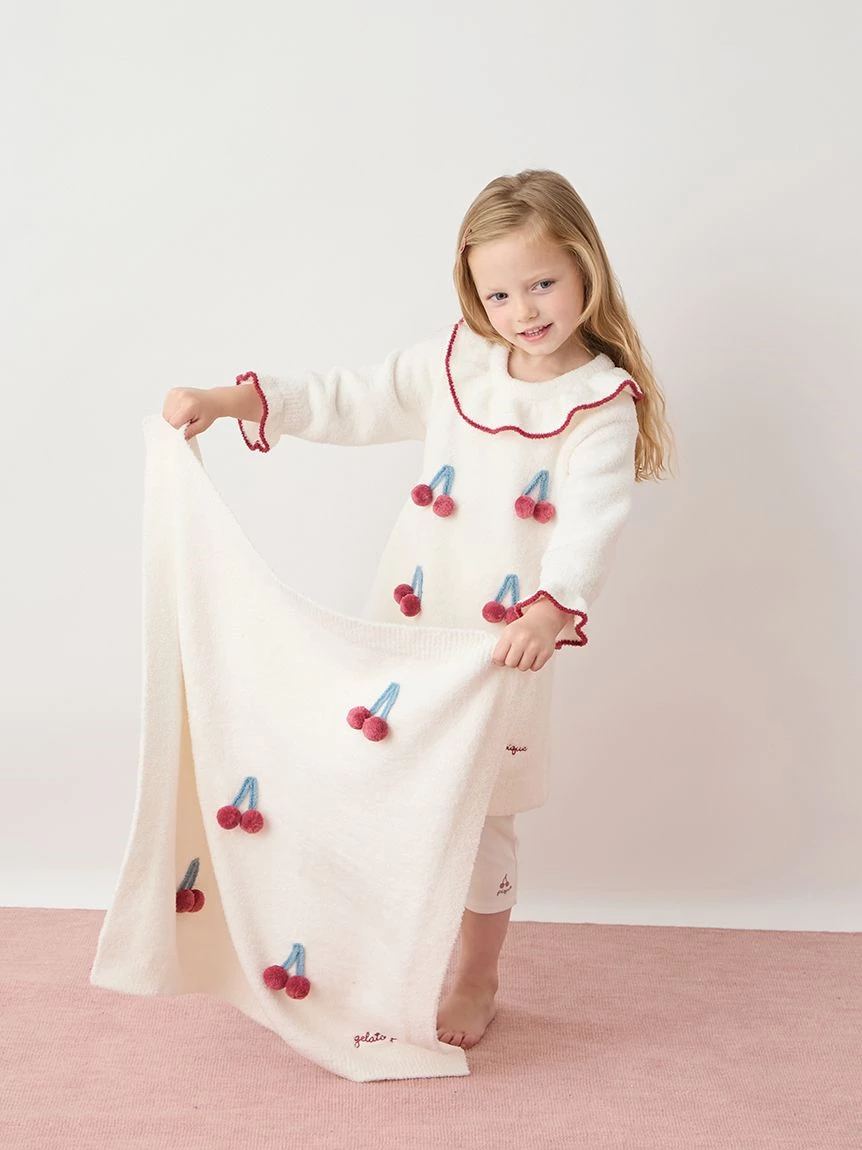 【KIDS】AIRY MOCO櫻桃毯子 PKGG264434