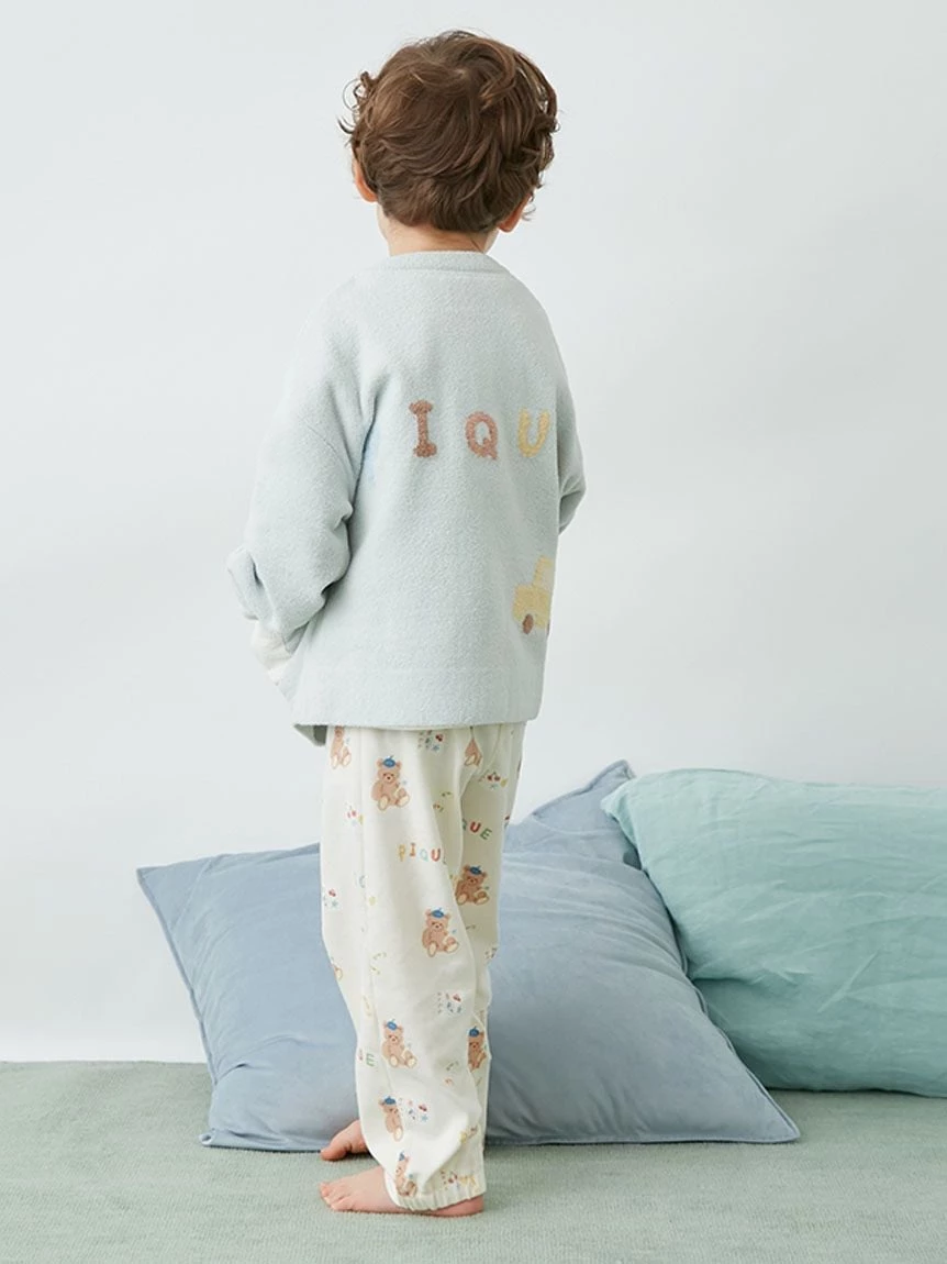 【KIDS】AIRY MOCO畫家小熊開襟衫 PKNT264463