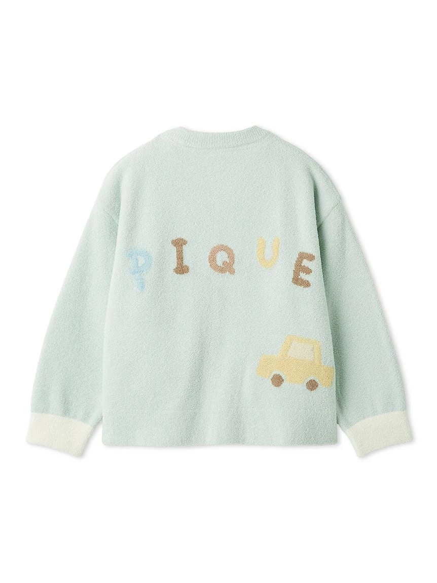 【KIDS】AIRY MOCO畫家小熊開襟衫 PKNT264463