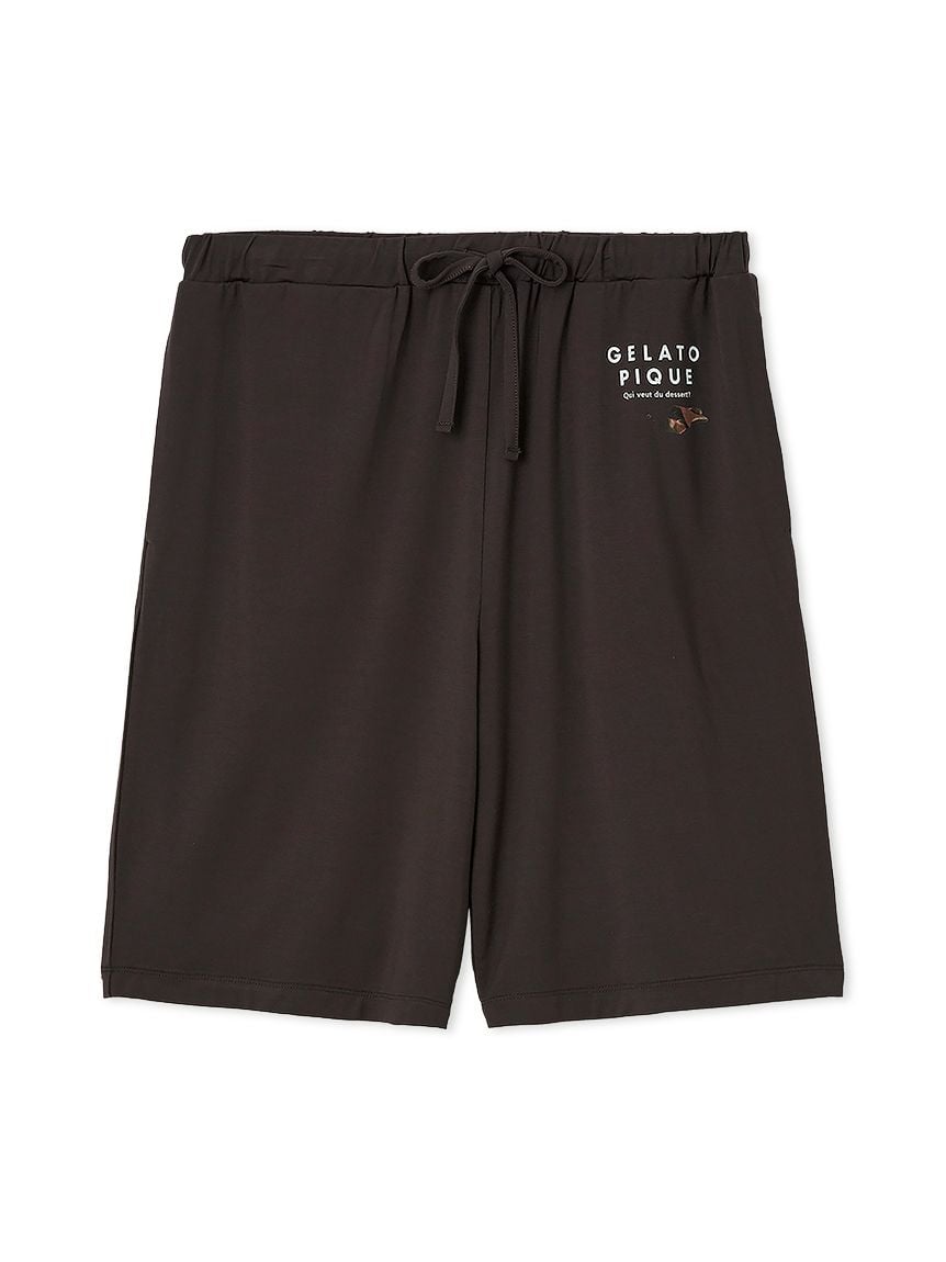 【HOMME】【接觸涼感】COOL嫘縈印花LOGO短褲 PMCP252354