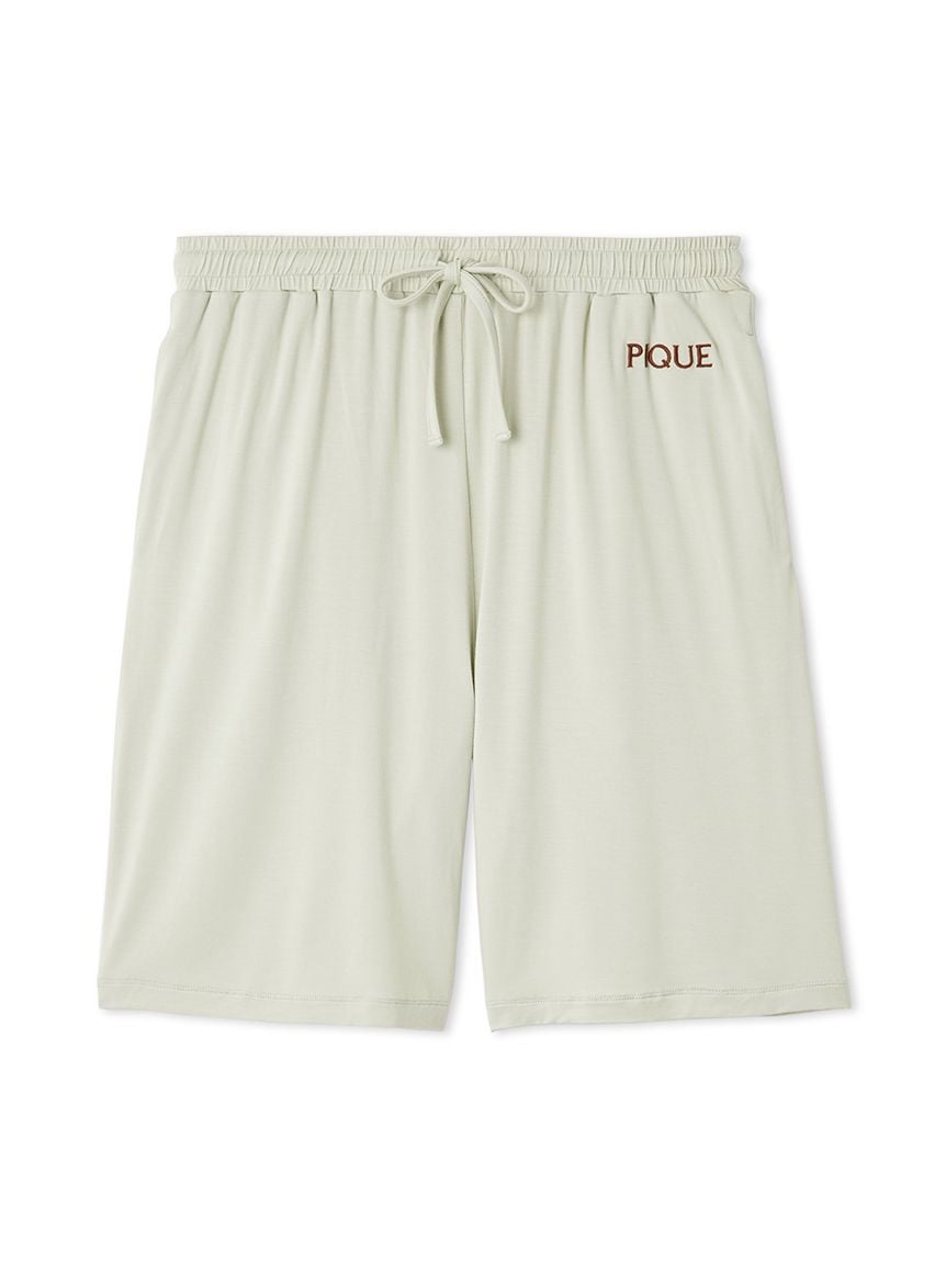 【HOMME】【接觸涼感】配色嫘縈LOGO短褲 PMCP254221