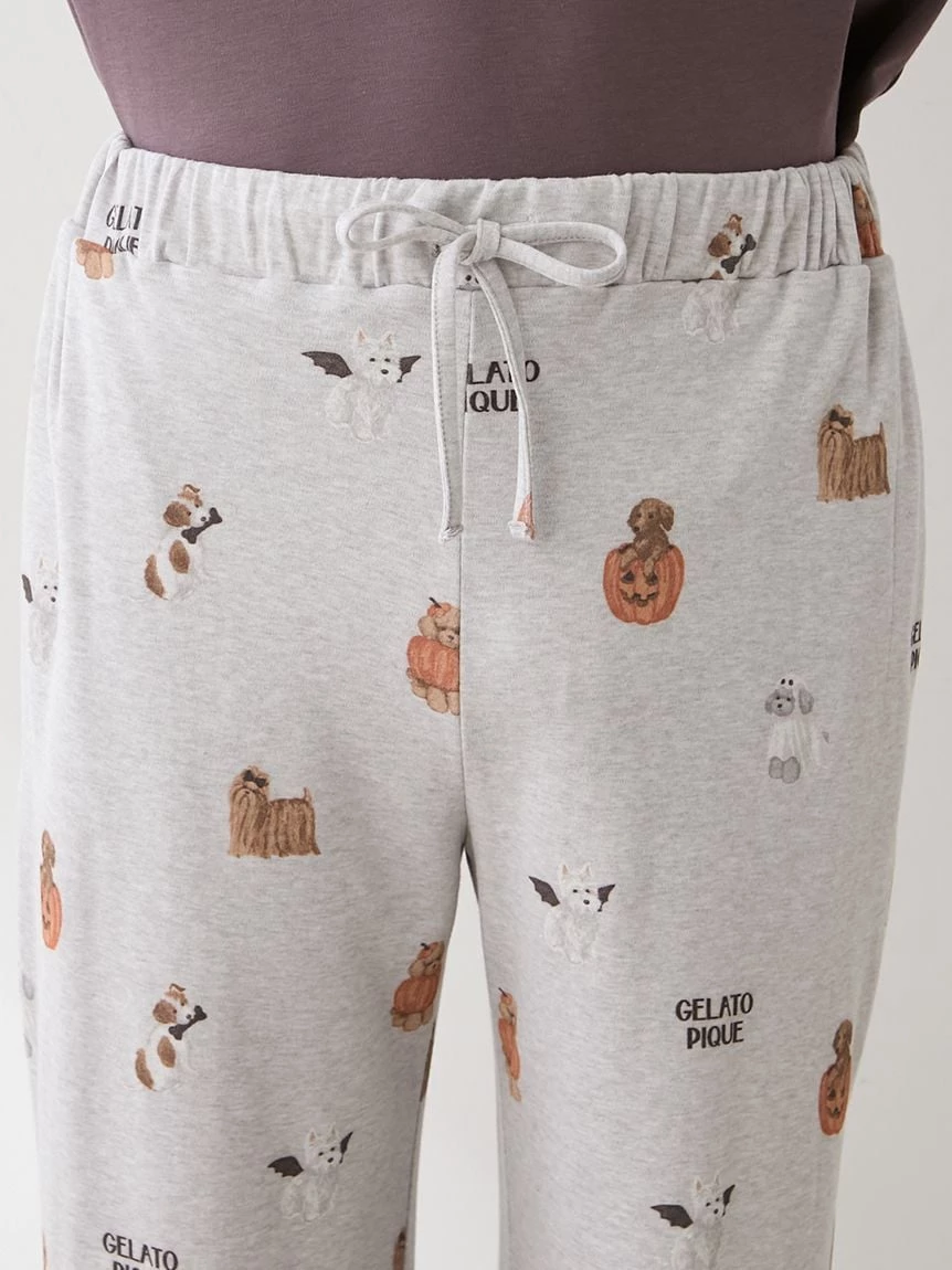 【HALLOWEEN】【HOMME】萬聖夜間遊行狗狗印花長褲 PMCP264332