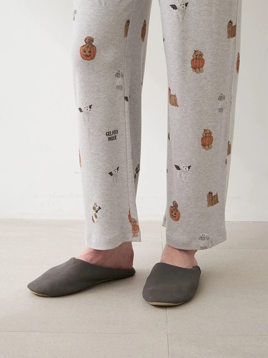 【HALLOWEEN】【HOMME】萬聖夜間遊行狗狗印花長褲 PMCP264332