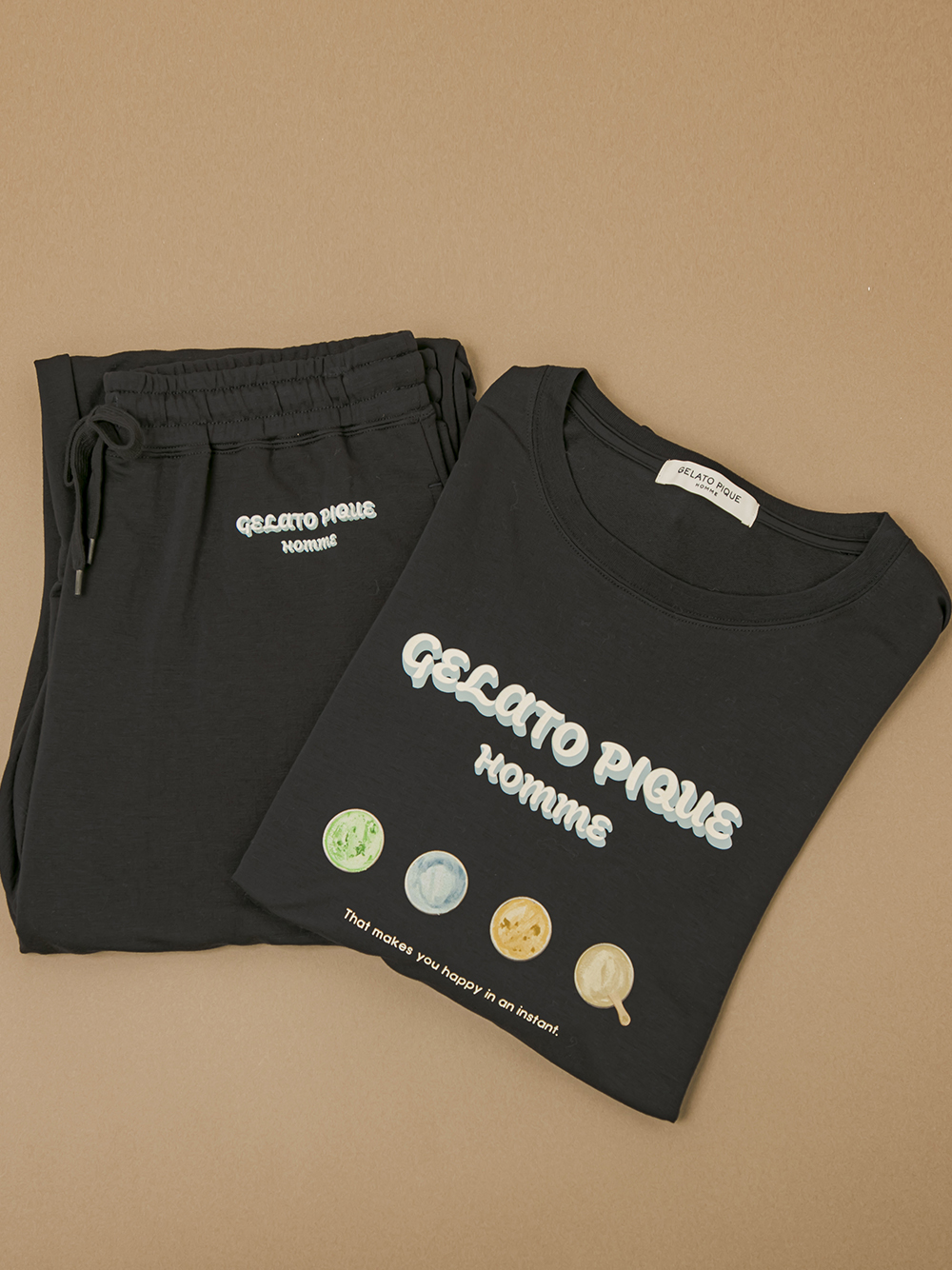 【HOMME】光電子Inlay LOGO T-Shirt