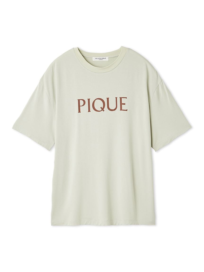 【HOMME】【接觸涼感】配色嫘縈LOGO T-Shirt PMCT254220