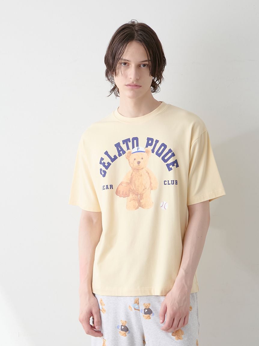 【HOMME】運動風小熊T-shirt PMCT254984