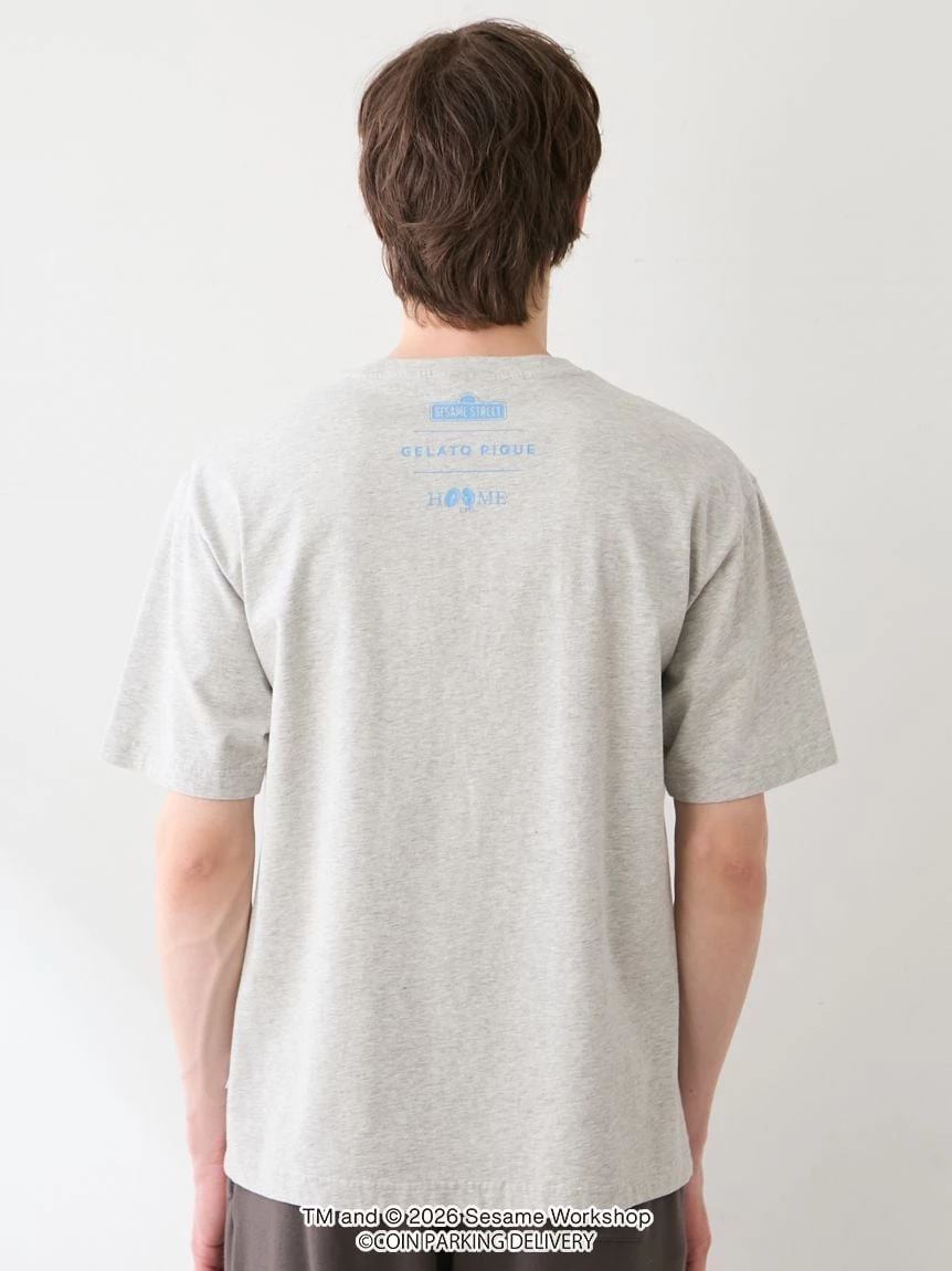 【SESAME STREET芝麻街×CPD 】HOMME 棉質單圖印花T-Shirt PMCT264216