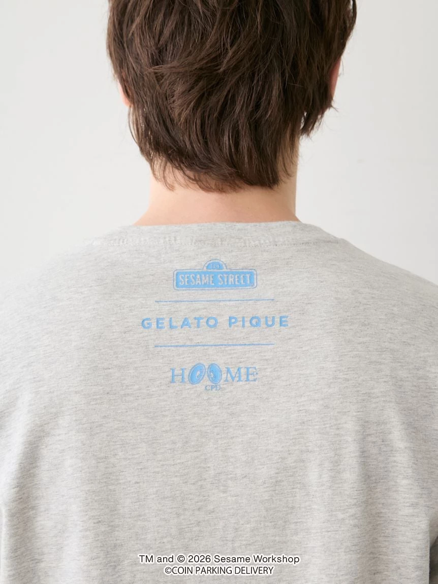 【SESAME STREET芝麻街×CPD 】HOMME 棉質單圖印花T-Shirt PMCT264216