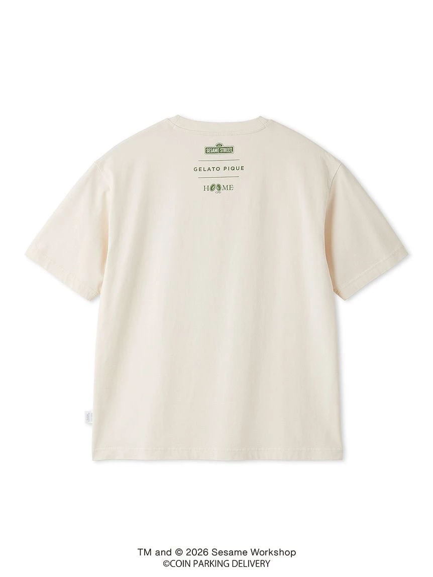 【SESAME STREET芝麻街×CPD 】HOMME 棉質單圖印花T-Shirt PMCT264216