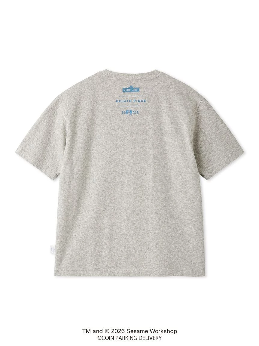 【SESAME STREET芝麻街×CPD 】HOMME 棉質單圖印花T-Shirt PMCT264216