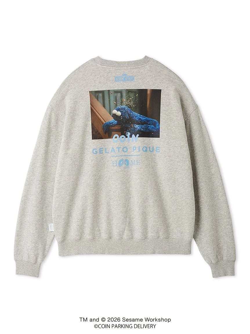 【SESAME STREET芝麻街×CPD 】HOMME 棉質毛圈印花上衣 PMCT264217