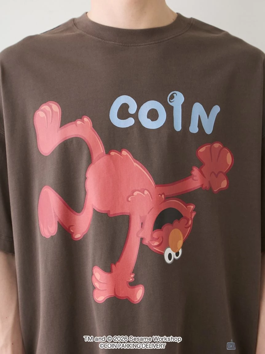 【SESAME STREET芝麻街×CPD 】HOMME 棉質單圖印花寬版T-Shirt PMCT264268