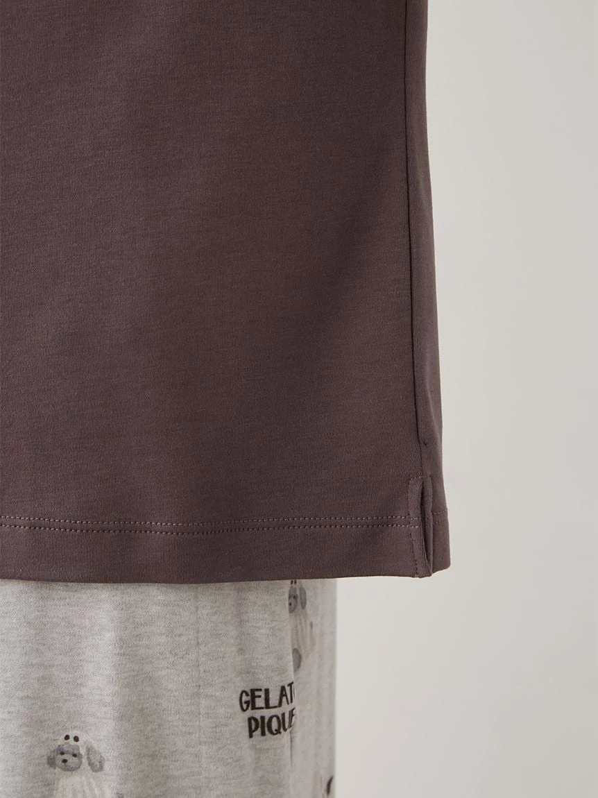 【HALLOWEEN】【HOMME】萬聖夜間遊行狗狗圖案長袖T-Shirt PMCT264331