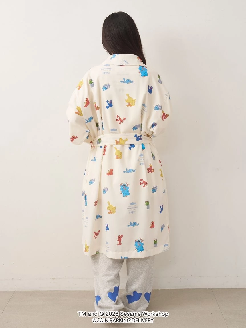 【SESAME STREET芝麻街×CPD 】HOMME 滿版印花罩衫 PMFT264219