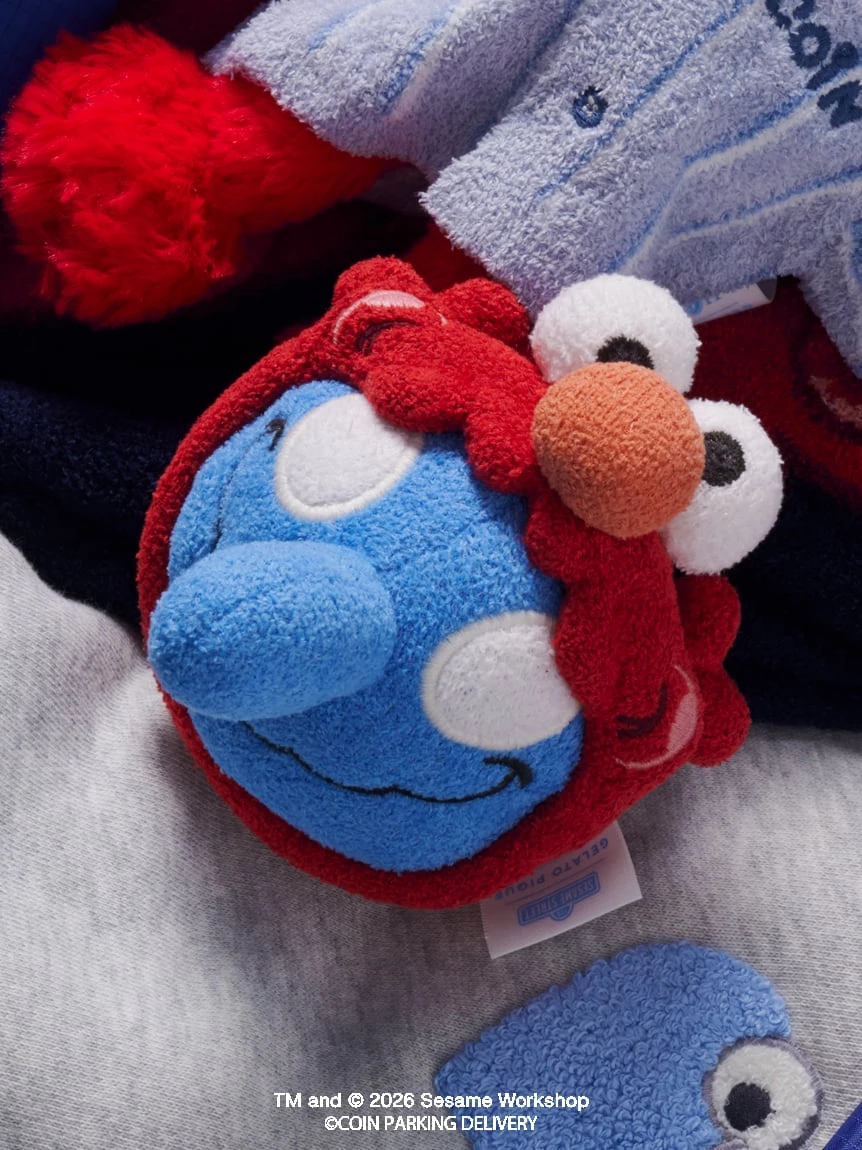 【SESAME STREET芝麻街×CPD 】HOMME AIRY MOCO鑰匙圈 PMGB264075