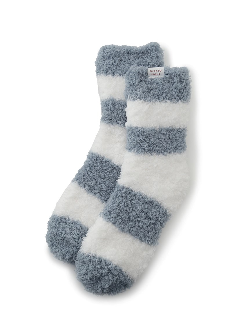 【HOMME】【聖誕節系列】GELATO雙色條紋毛襪