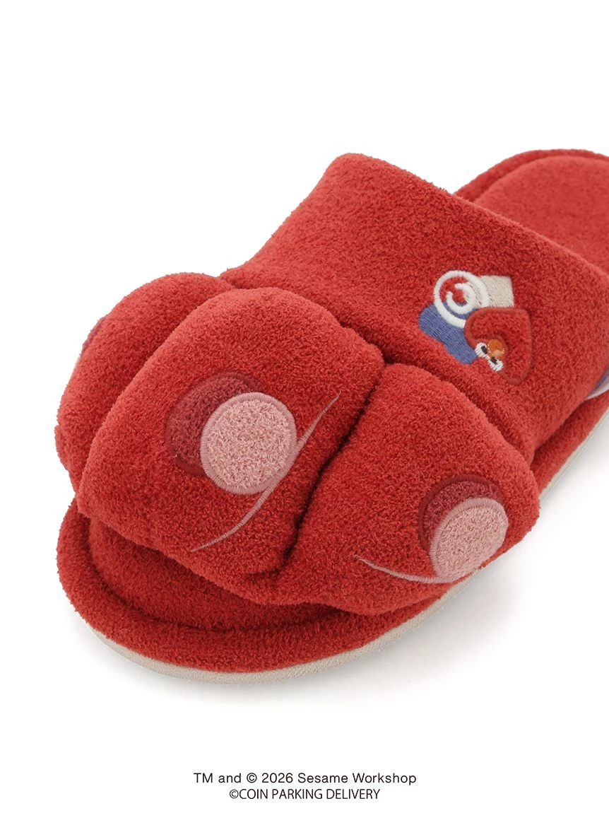 【SESAME STREET芝麻街×CPD 】HOMME AIRY MOCO Elmo室內拖鞋 PMGS264065