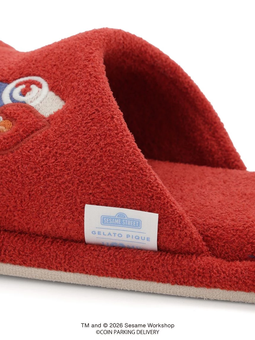 【SESAME STREET芝麻街×CPD 】HOMME AIRY MOCO Elmo室內拖鞋 PMGS264065