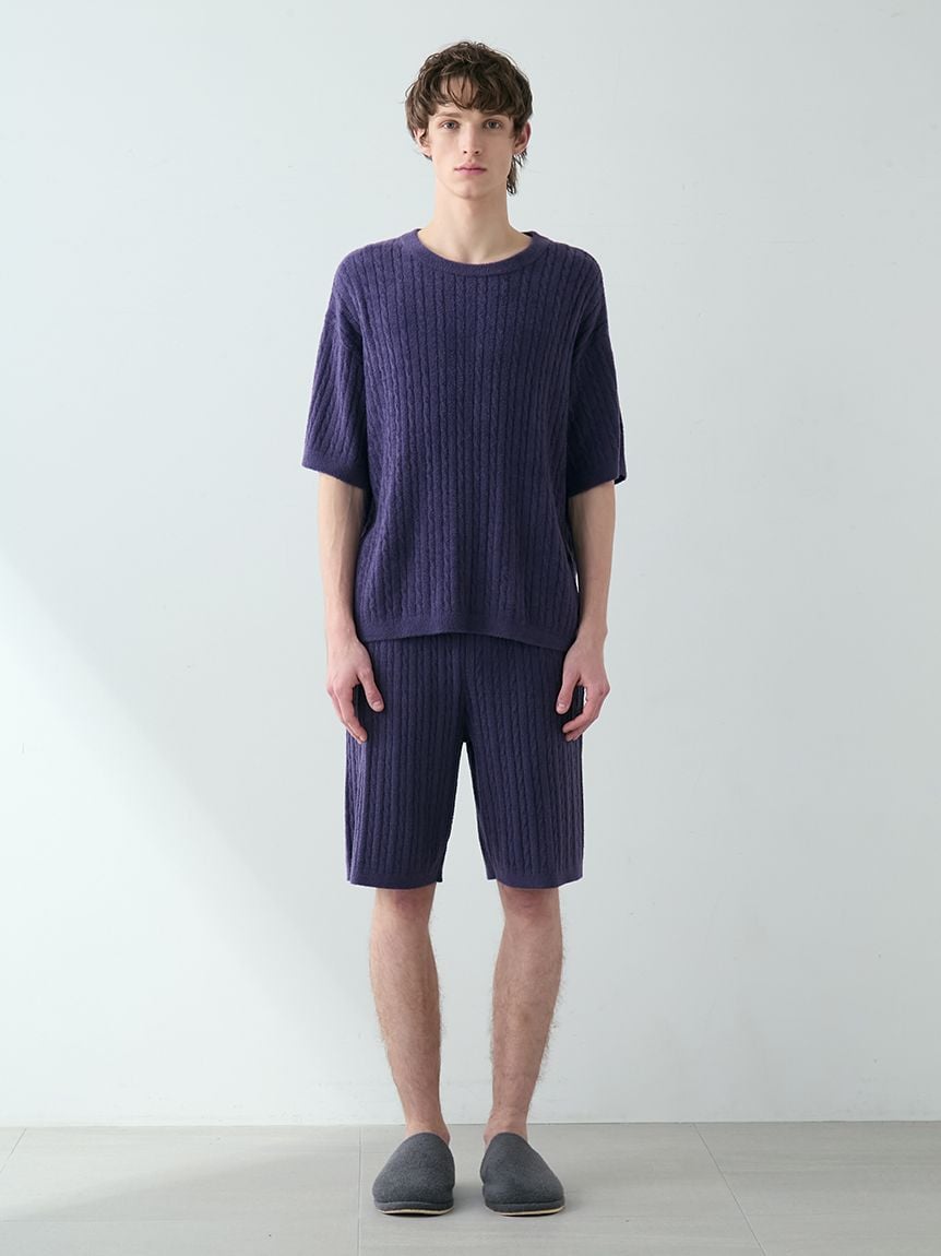 【HOMME】SMOOTHIE LITE麻花紋短褲 PMNP261145