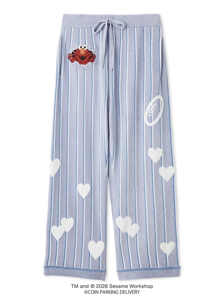 【SESAME STREET芝麻街×CPD 】HOMME AIRY MOCO條紋提花長褲 PMNP264064