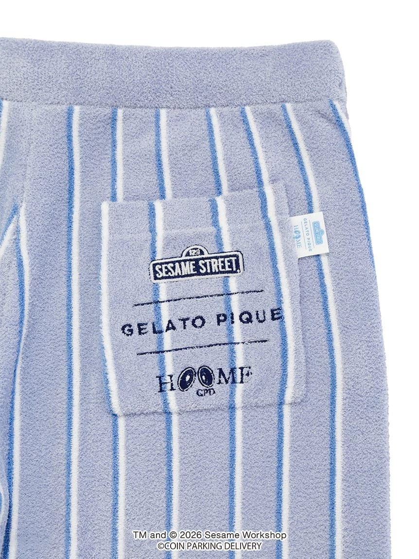 【SESAME STREET芝麻街×CPD 】HOMME AIRY MOCO條紋提花長褲 PMNP264064