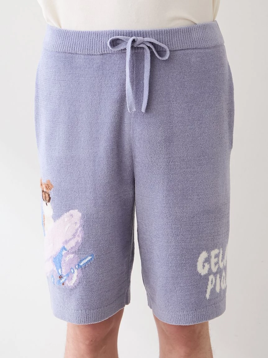 【hiranotoshiyuki】【HOMME】AIRY MOCO PLANEDOG提花短褲 PMNP264907