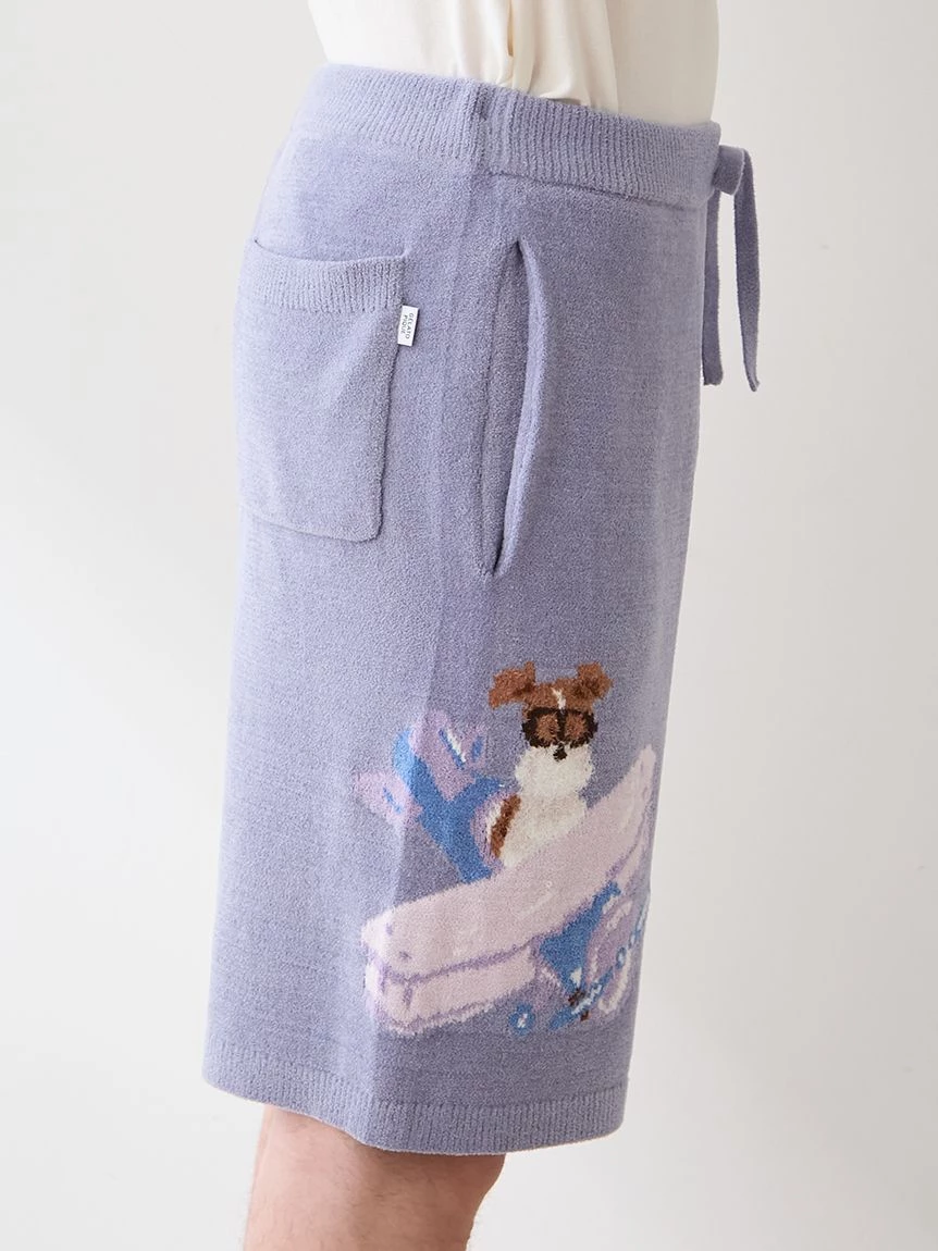 【hiranotoshiyuki】【HOMME】AIRY MOCO PLANEDOG提花短褲 PMNP264907