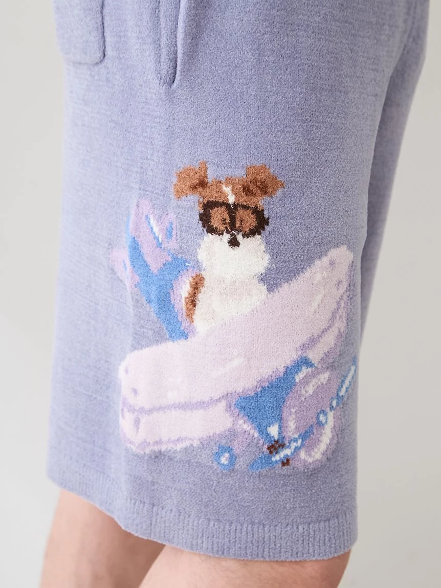 【hiranotoshiyuki】【HOMME】AIRY MOCO PLANEDOG提花短褲 PMNP264907