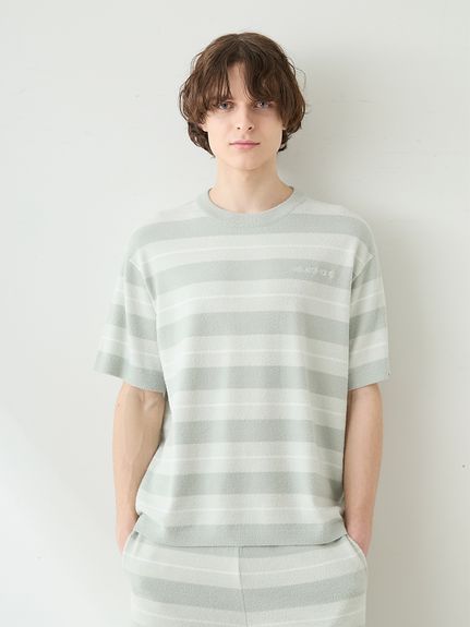 【HOMME】【接觸涼感】Smoothie lite涼感條紋上衣 PMNT262953