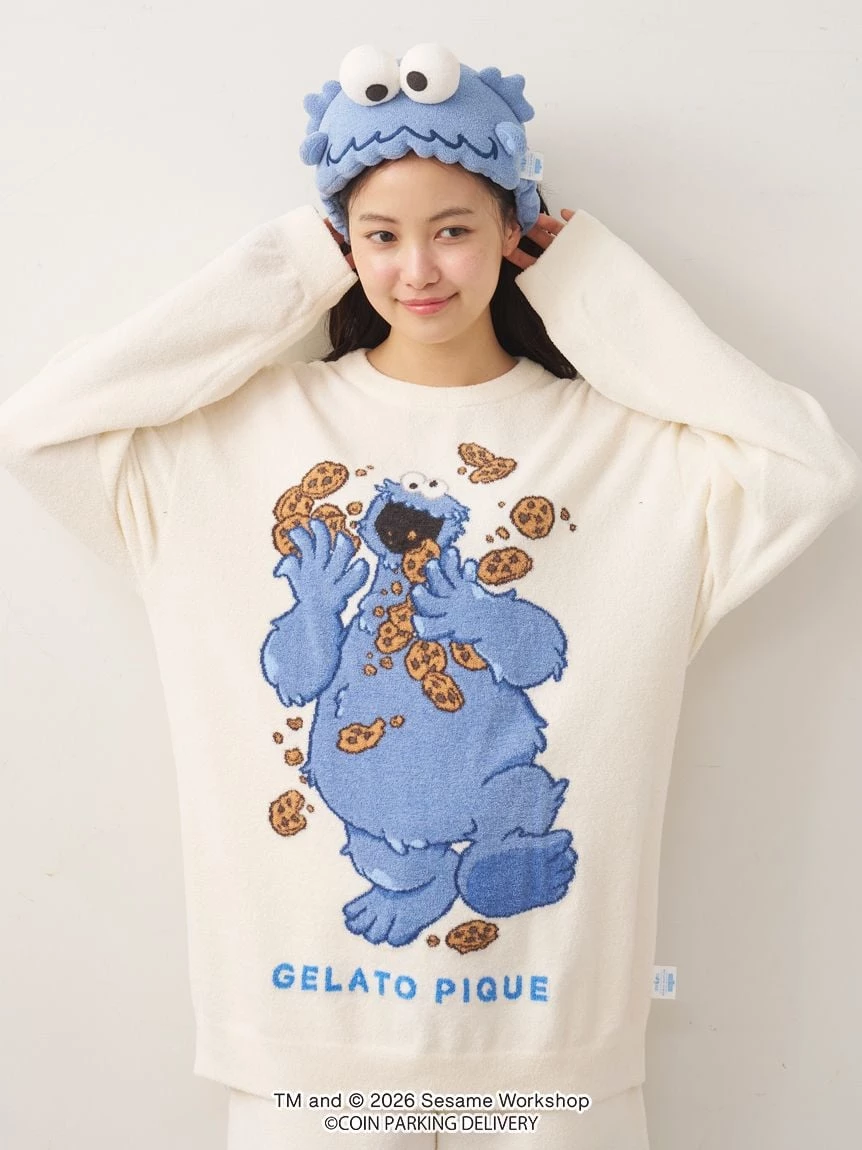 【SESAME STREET芝麻街×CPD 】HOMME AIRY MOCO提花上衣 PMNT264061