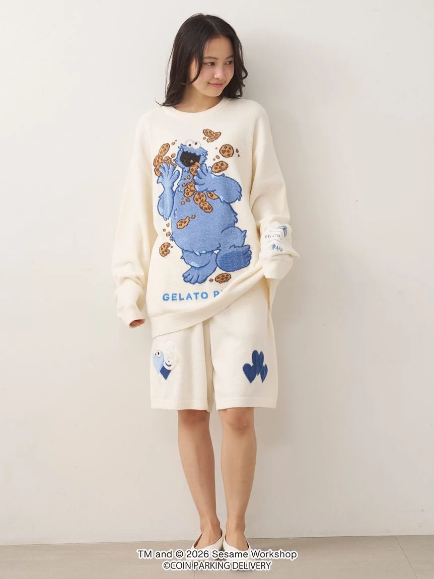 【SESAME STREET芝麻街×CPD 】HOMME AIRY MOCO提花上衣 PMNT264061