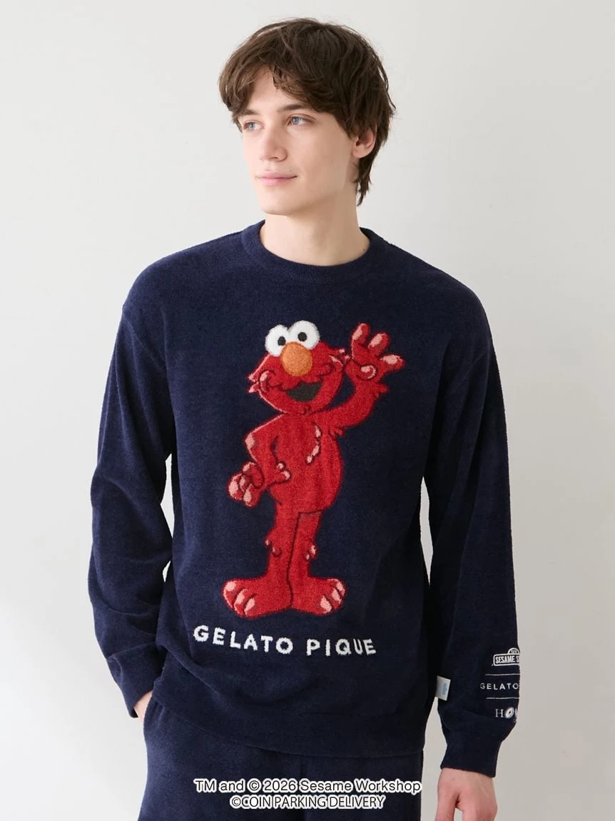 【SESAME STREET芝麻街×CPD 】HOMME AIRY MOCO提花上衣 PMNT264061