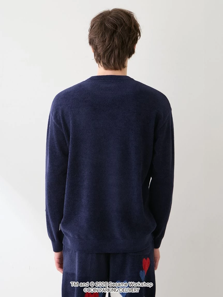 【SESAME STREET芝麻街×CPD 】HOMME AIRY MOCO提花上衣 PMNT264061
