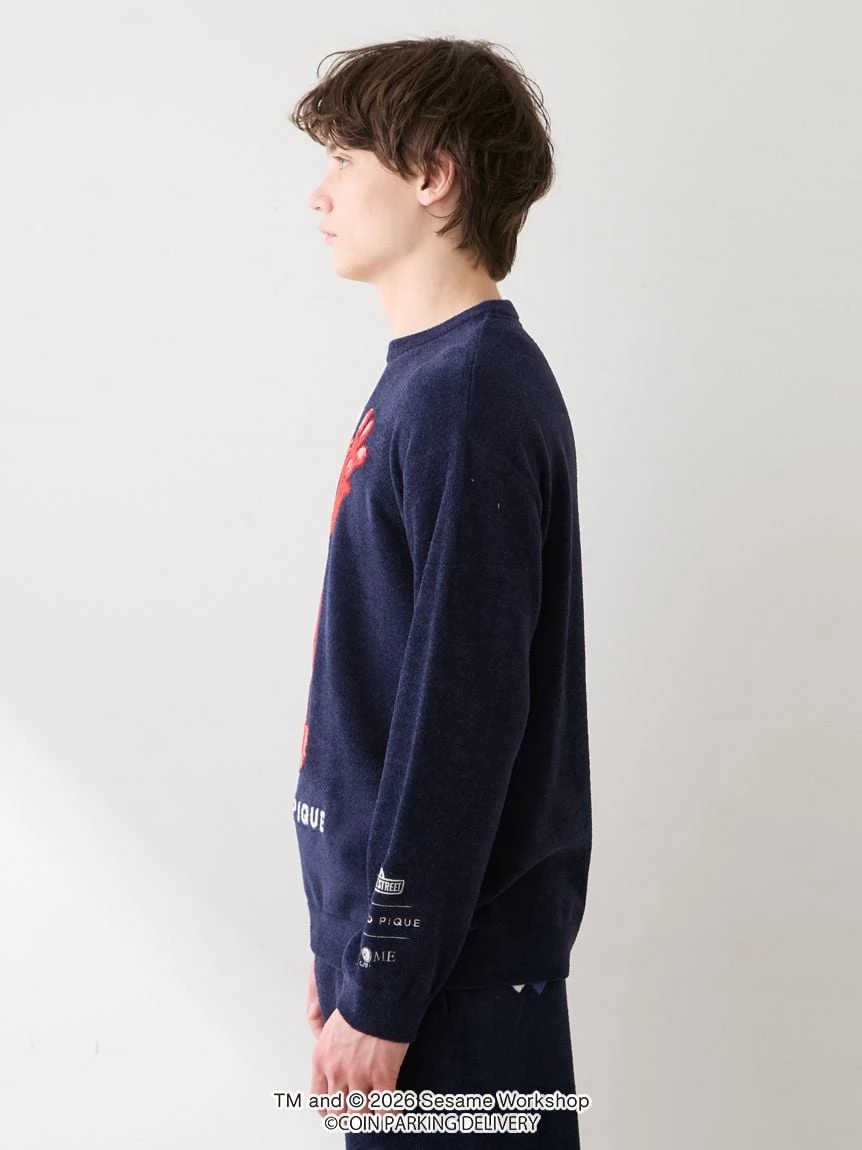 【SESAME STREET芝麻街×CPD 】HOMME AIRY MOCO提花上衣 PMNT264061
