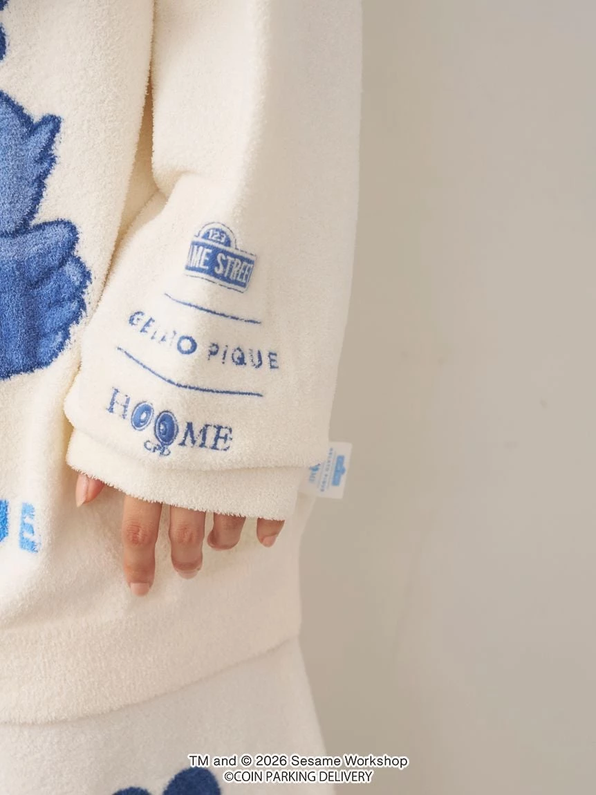 【SESAME STREET芝麻街×CPD 】HOMME AIRY MOCO提花上衣 PMNT264061