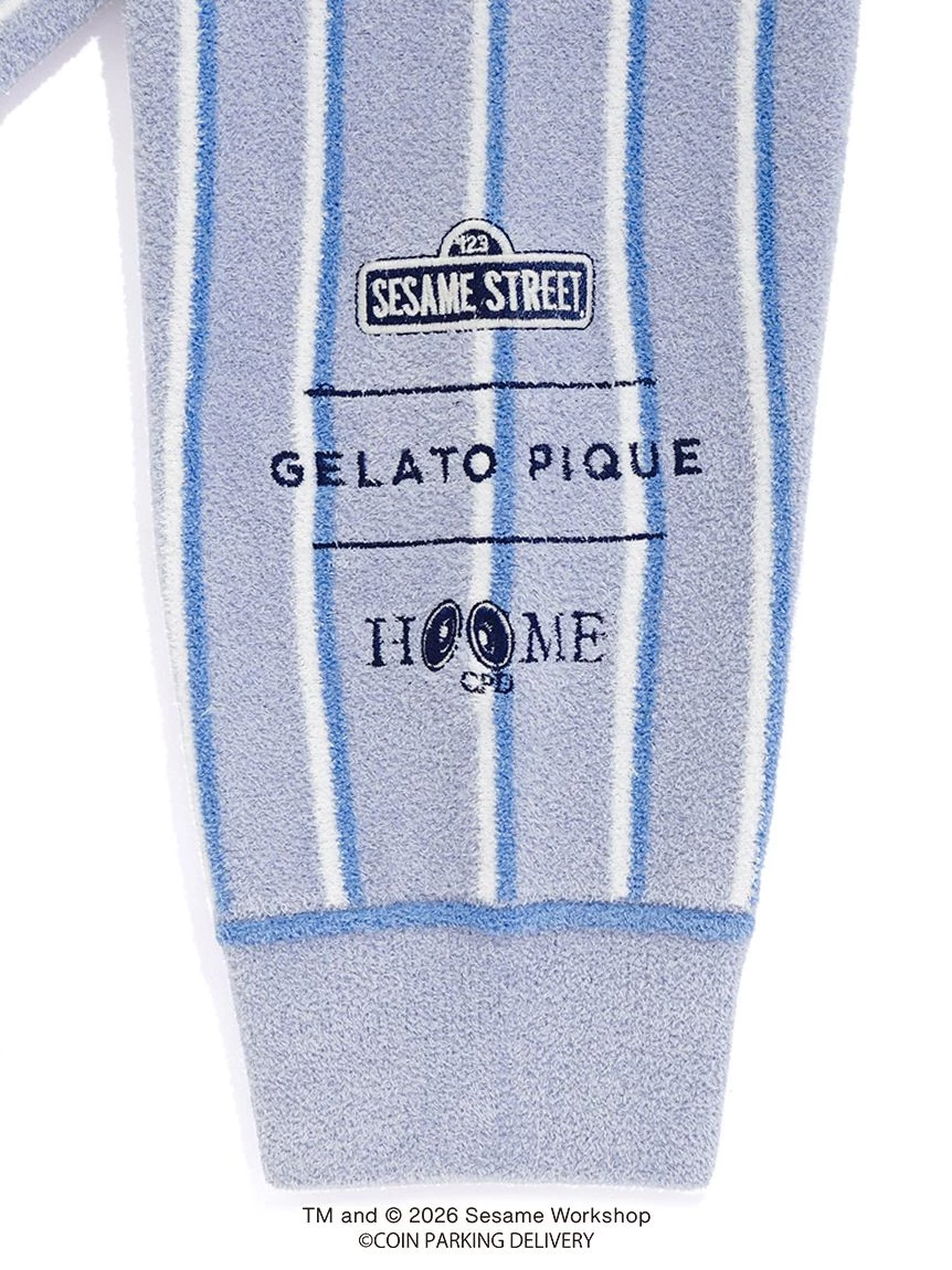 【SESAME STREET芝麻街×CPD 】HOMME AIRY MOCO條紋提花襯衫 PMNT264063