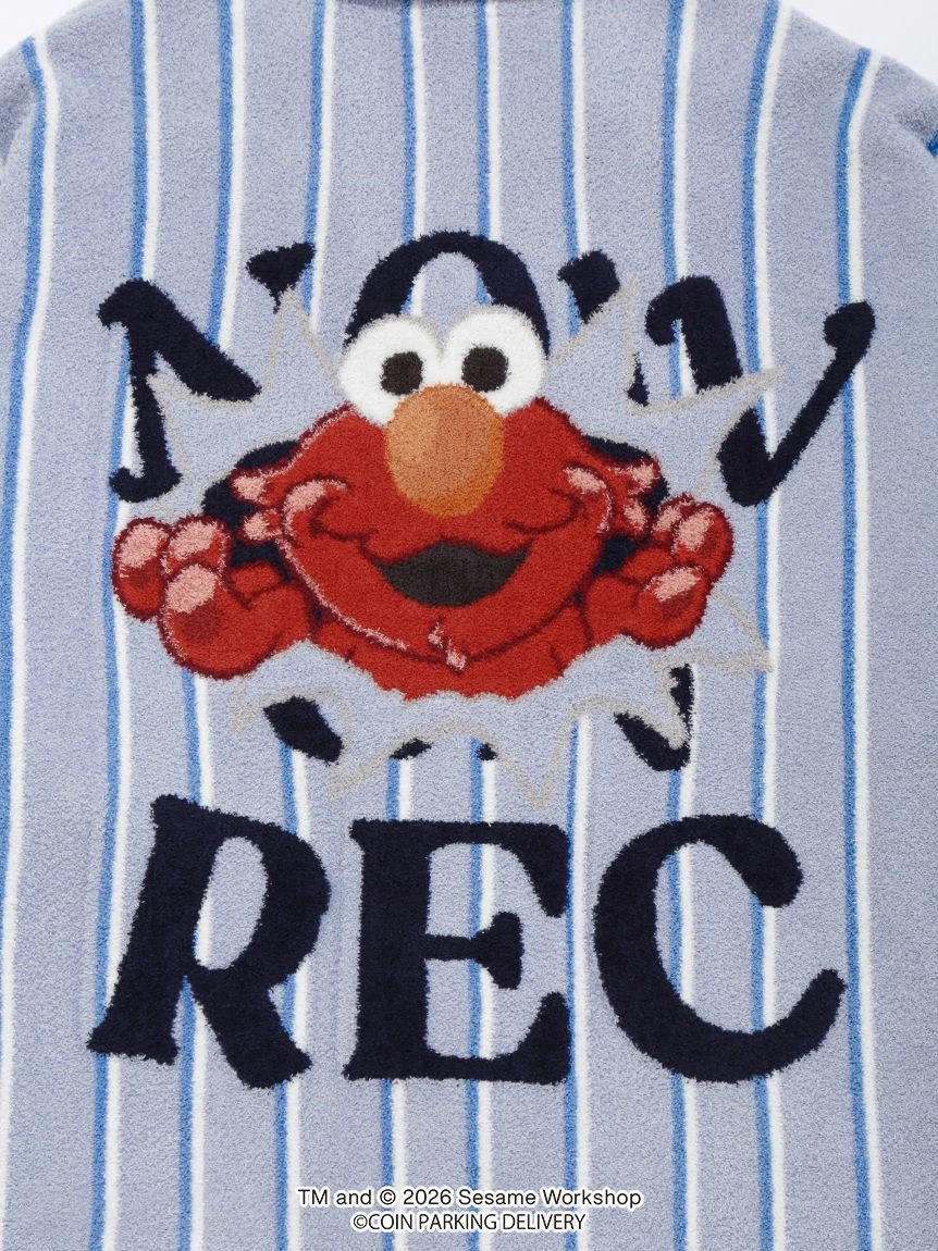 【SESAME STREET芝麻街×CPD 】HOMME AIRY MOCO條紋提花襯衫 PMNT264063