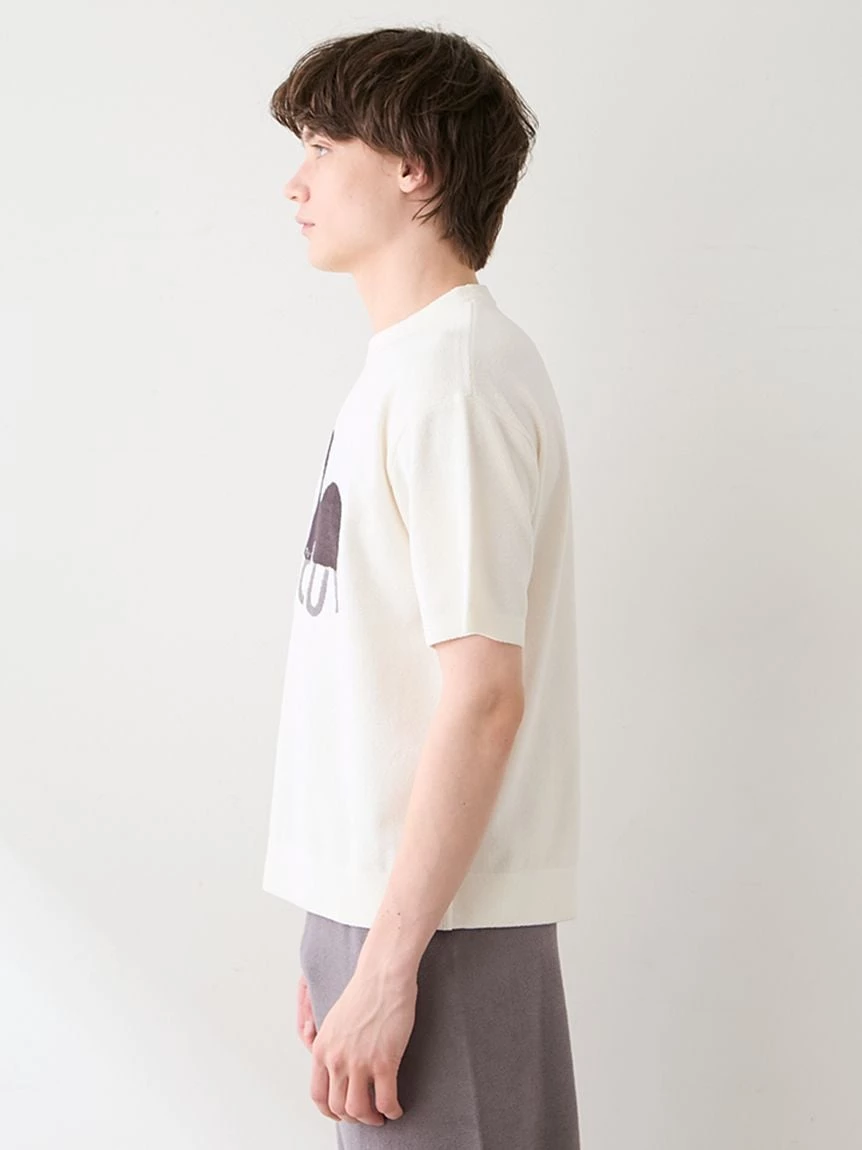 【HOMME】AIRY MOCO熟睡熊貓提花上衣＆短褲SET PMNT264082