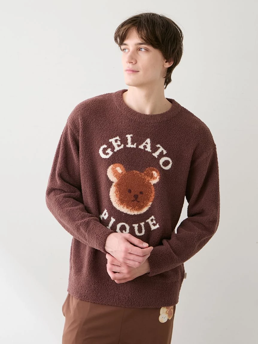 【HOMME】BABY MOCO動物麵包提花上衣 PMNT264086
