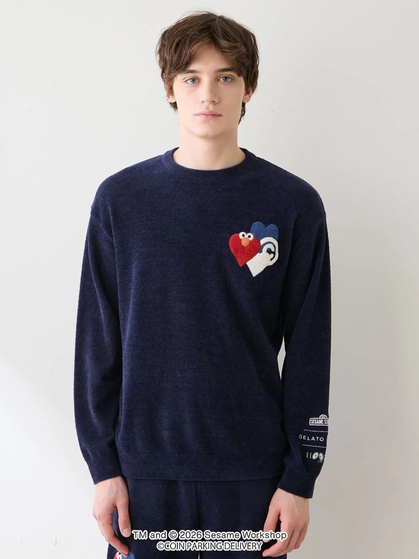 【SESAME STREET芝麻街×CPD 】HOMME AIRY MOCO單圖上衣 PMNT264087