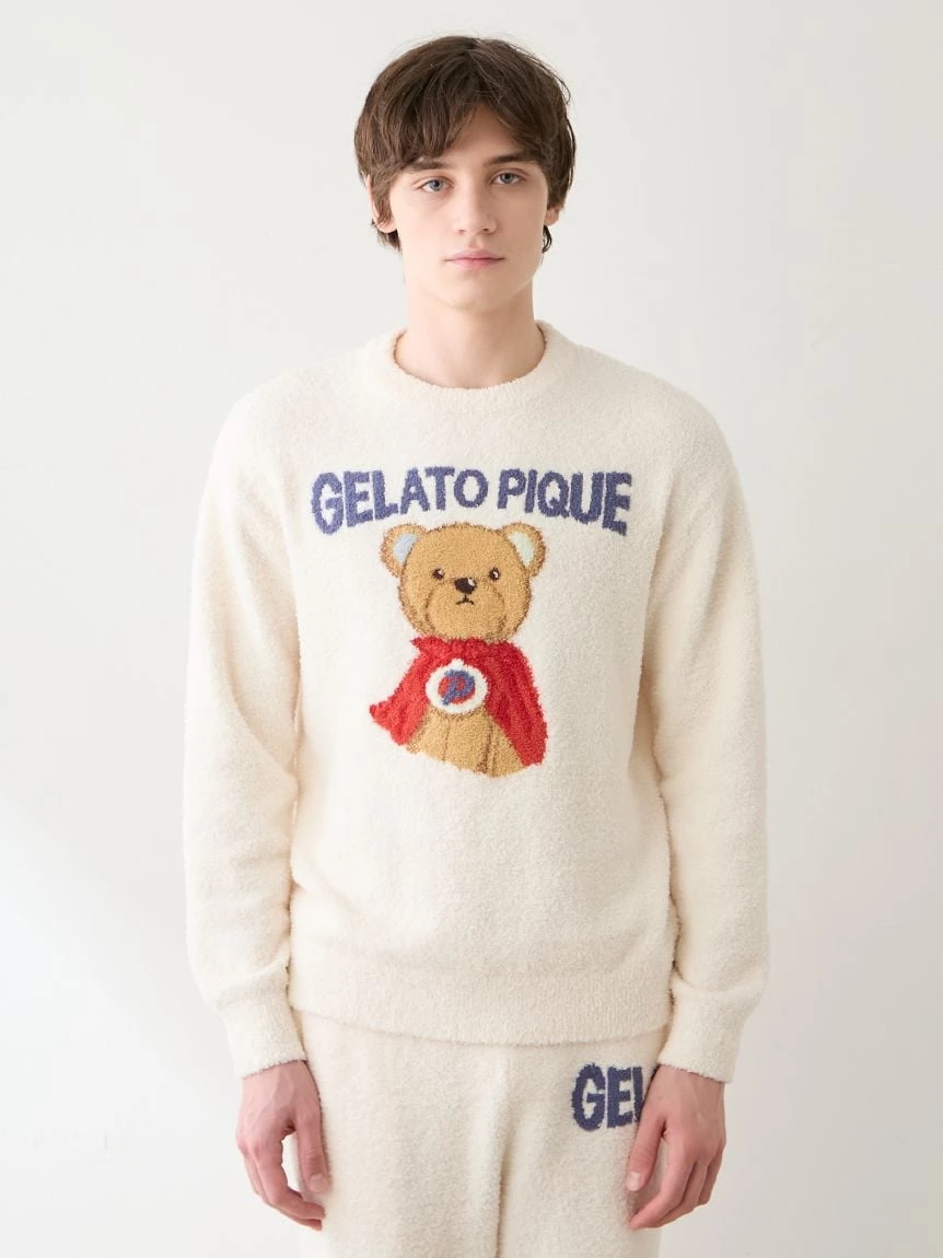 【HOMME】Baby Moco英雄小熊提花上衣 PMNT264901