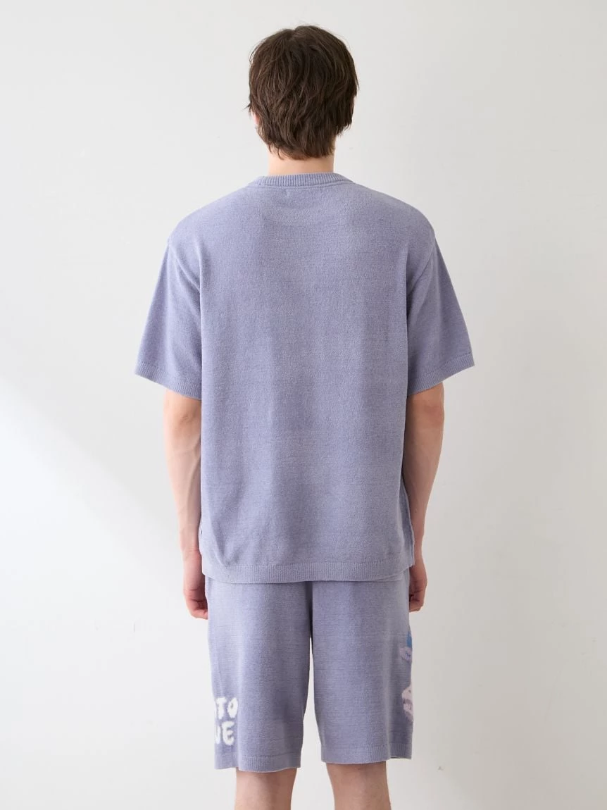 【hiranotoshiyuki】【HOMME】AIRY MOCO PLANEDOG提花上衣 PMNT264906