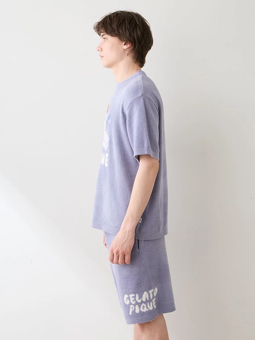 【hiranotoshiyuki】【HOMME】AIRY MOCO PLANEDOG提花上衣 PMNT264906
